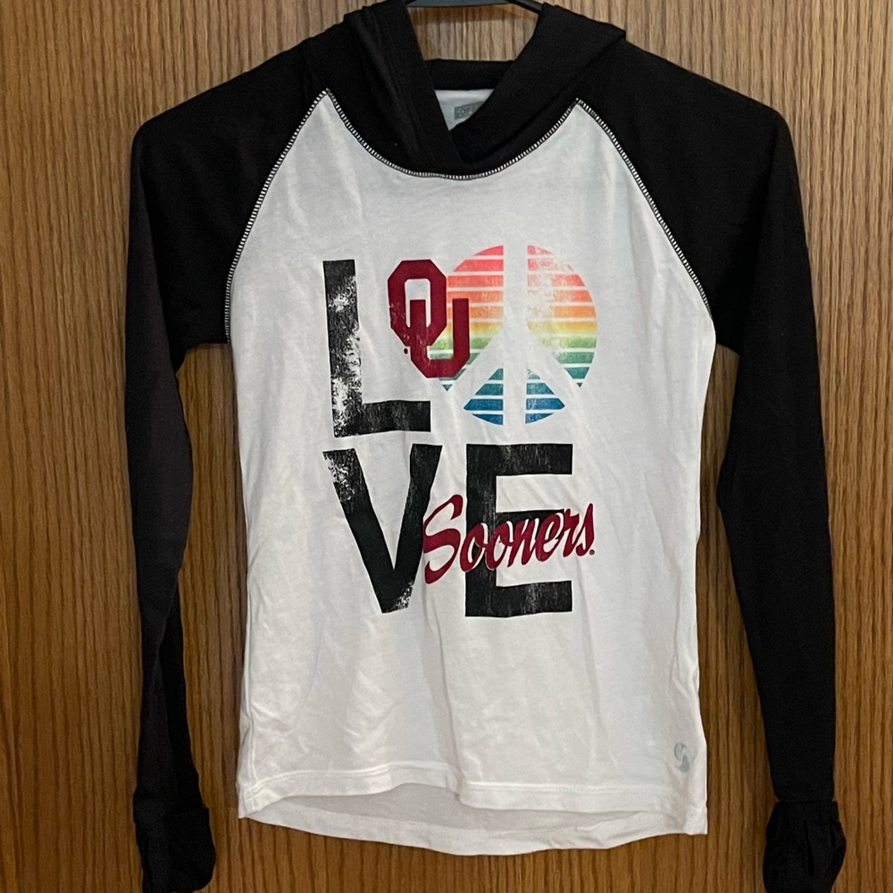 Girls OU Hoodie Shirt